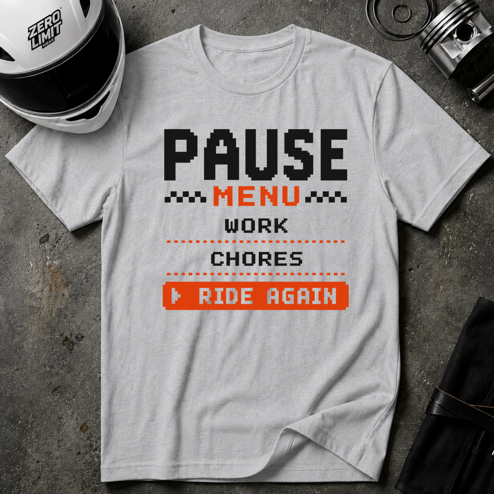 RIDE AGAIN T-SHIRT