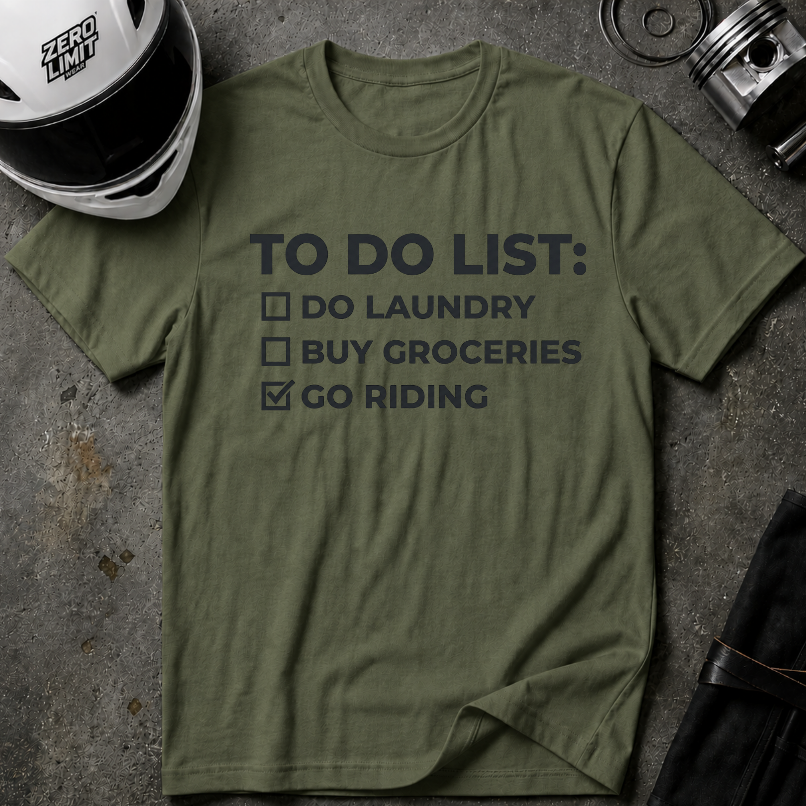 TO DO LIST T-SHIRT