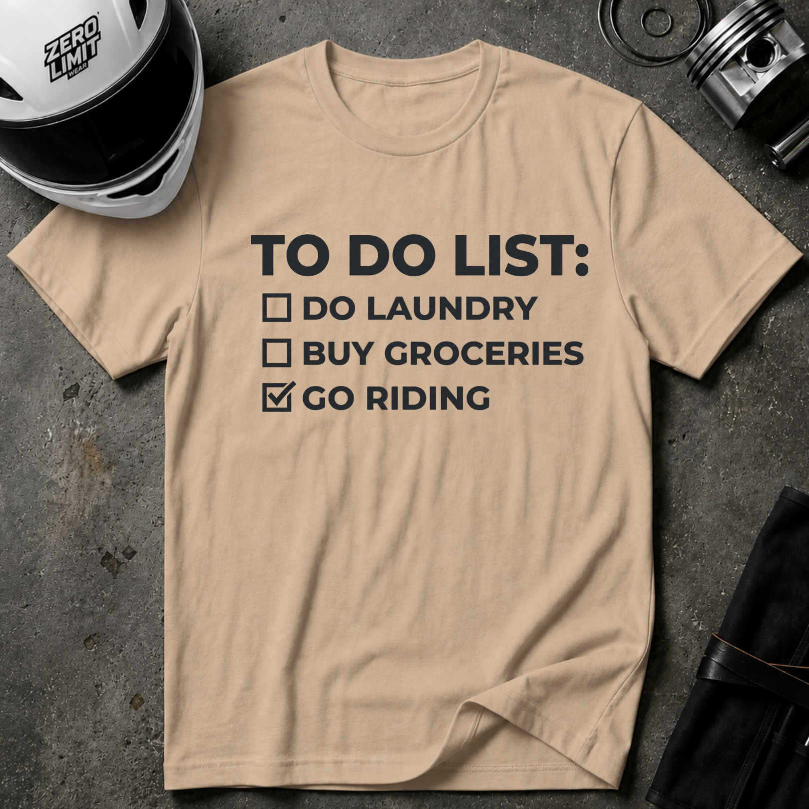 TO DO LIST T-SHIRT