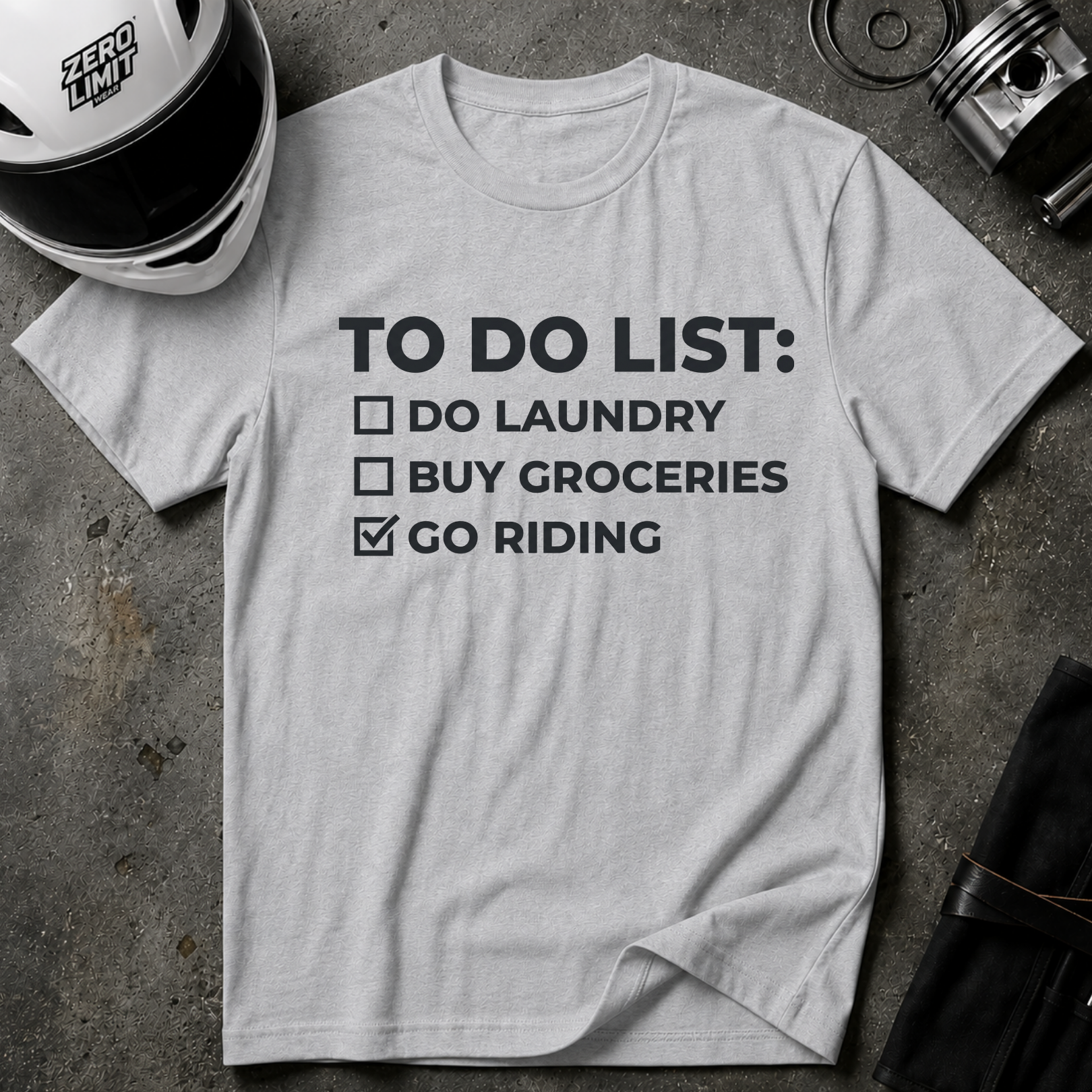TO DO LIST T-SHIRT