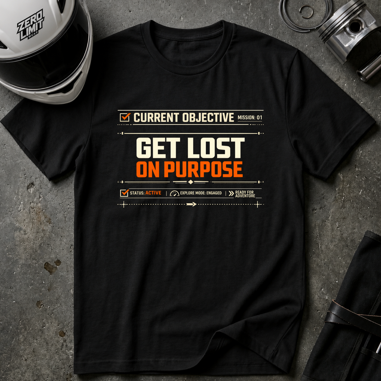 GET LOST T-SHIRT