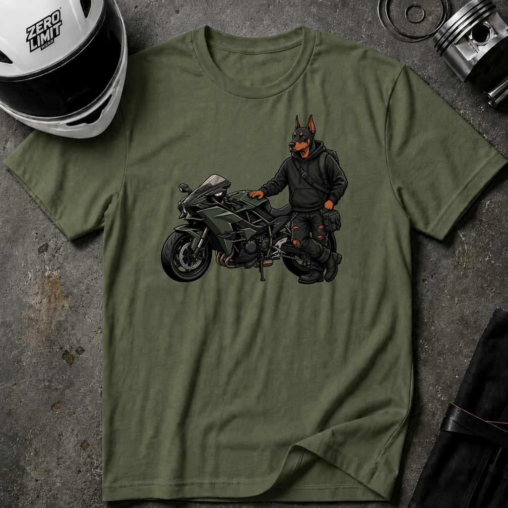 DOBERMANN RIDER T-SHIRT