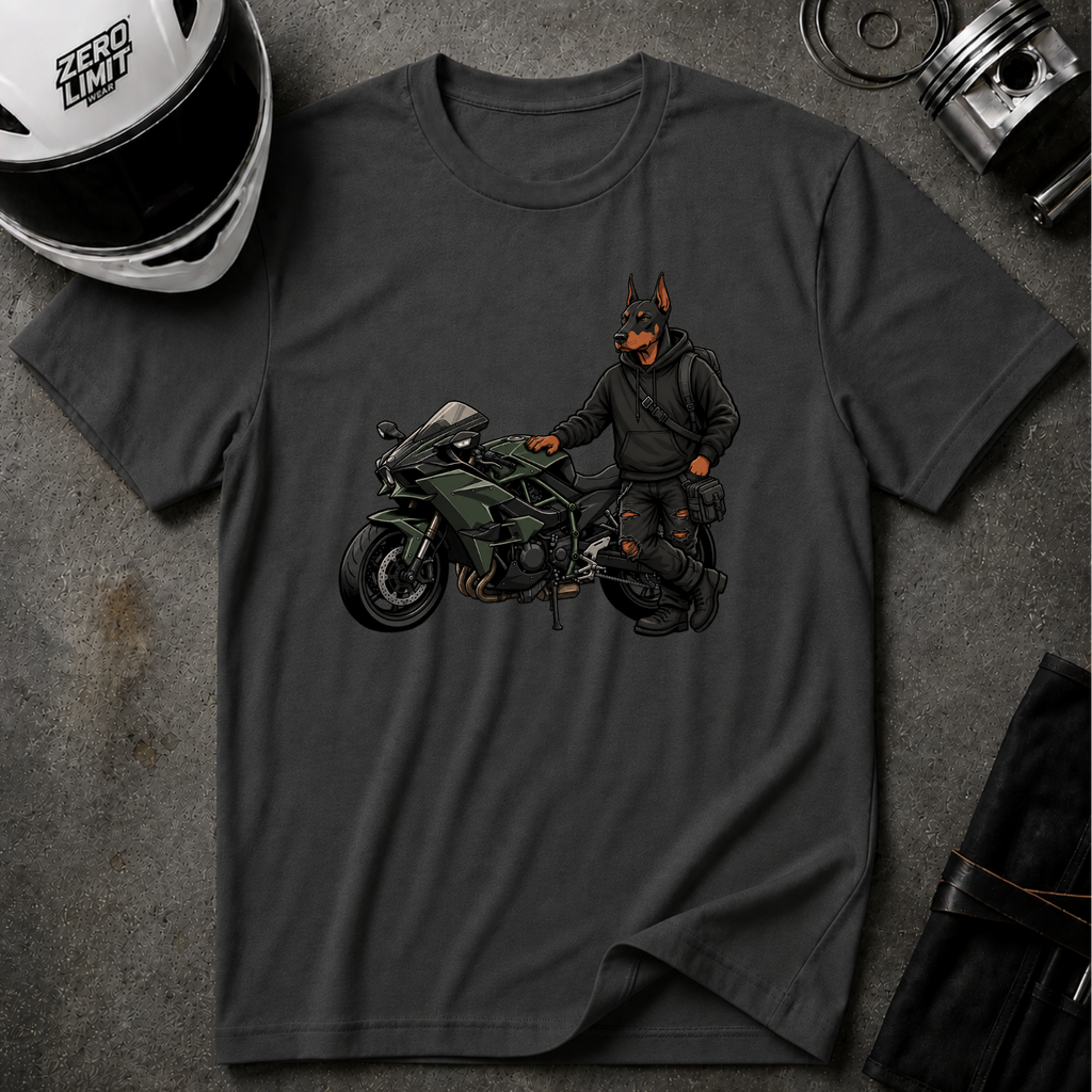 DOBERMANN RIDER T-SHIRT