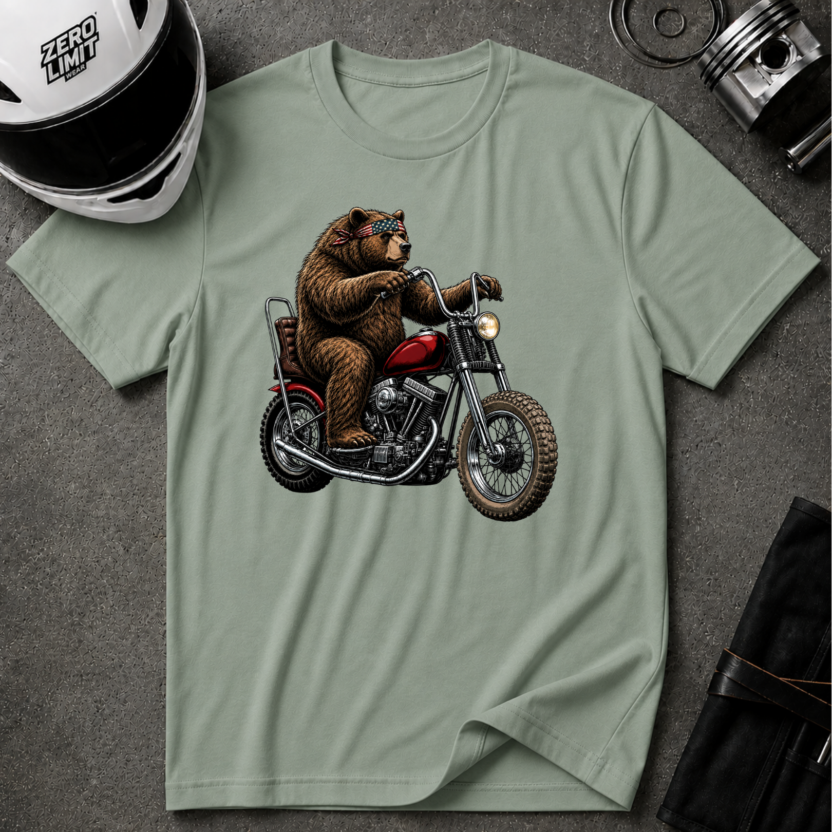 GRIZZLY RIDER T-SHIRT