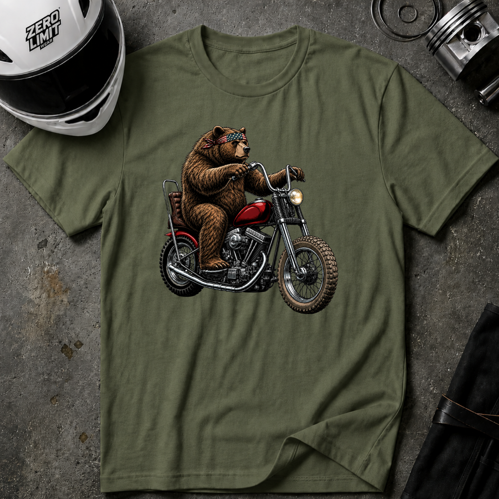 GRIZZLY RIDER T-SHIRT