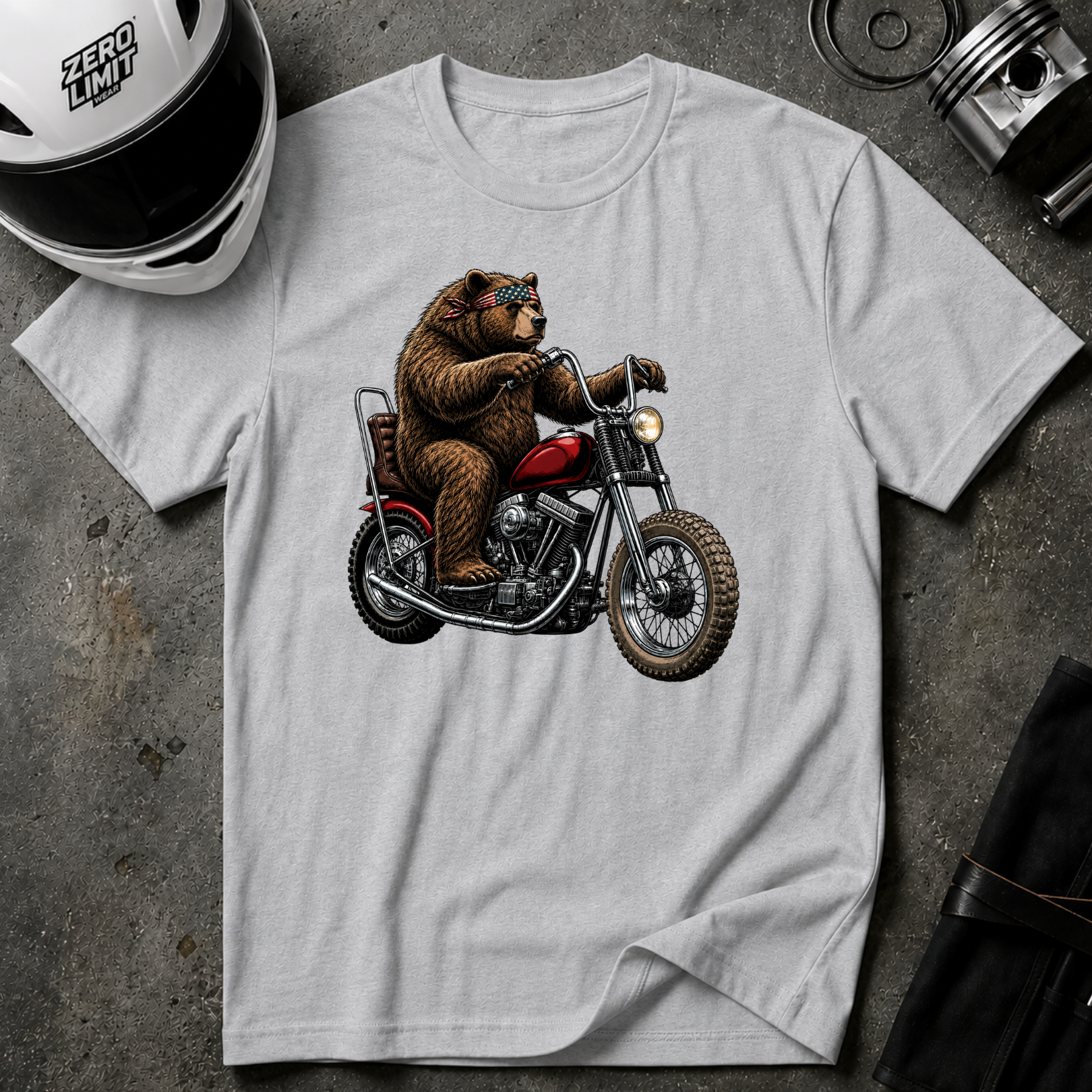 GRIZZLY RIDER T-SHIRT