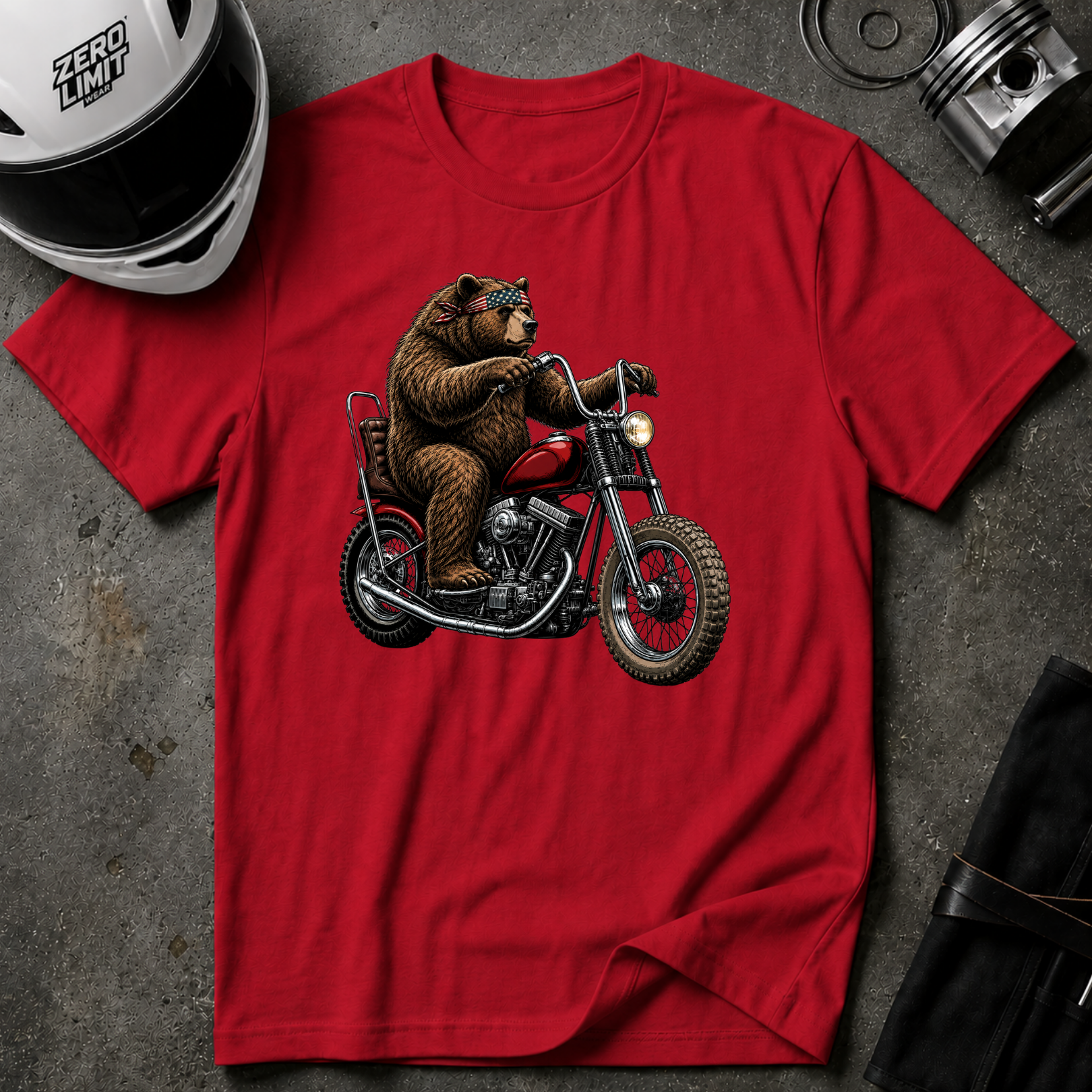 GRIZZLY RIDER T-SHIRT