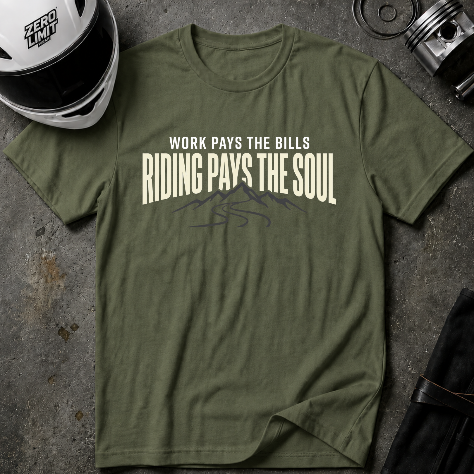 Work Pays the Bills T-SHIRT
