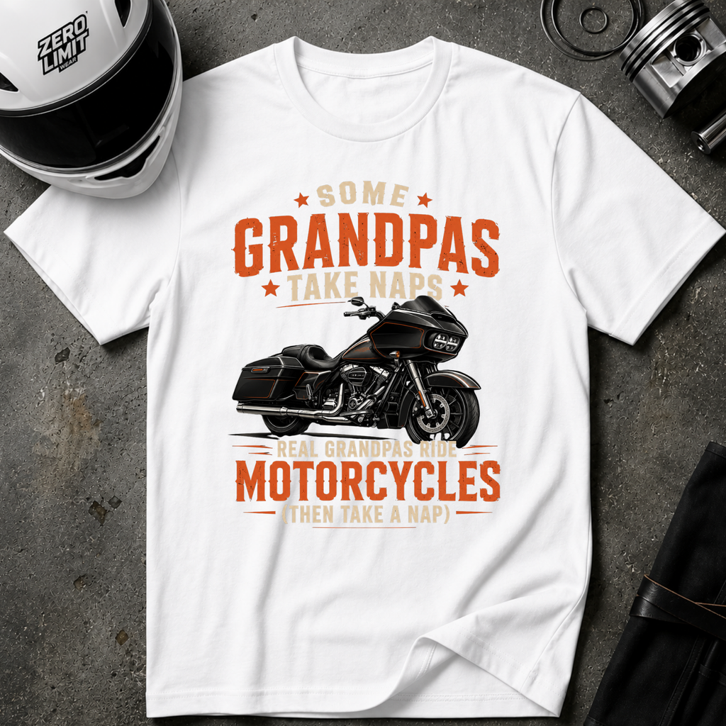 MOTORCYCLE GRANDPAS T-SHIRT