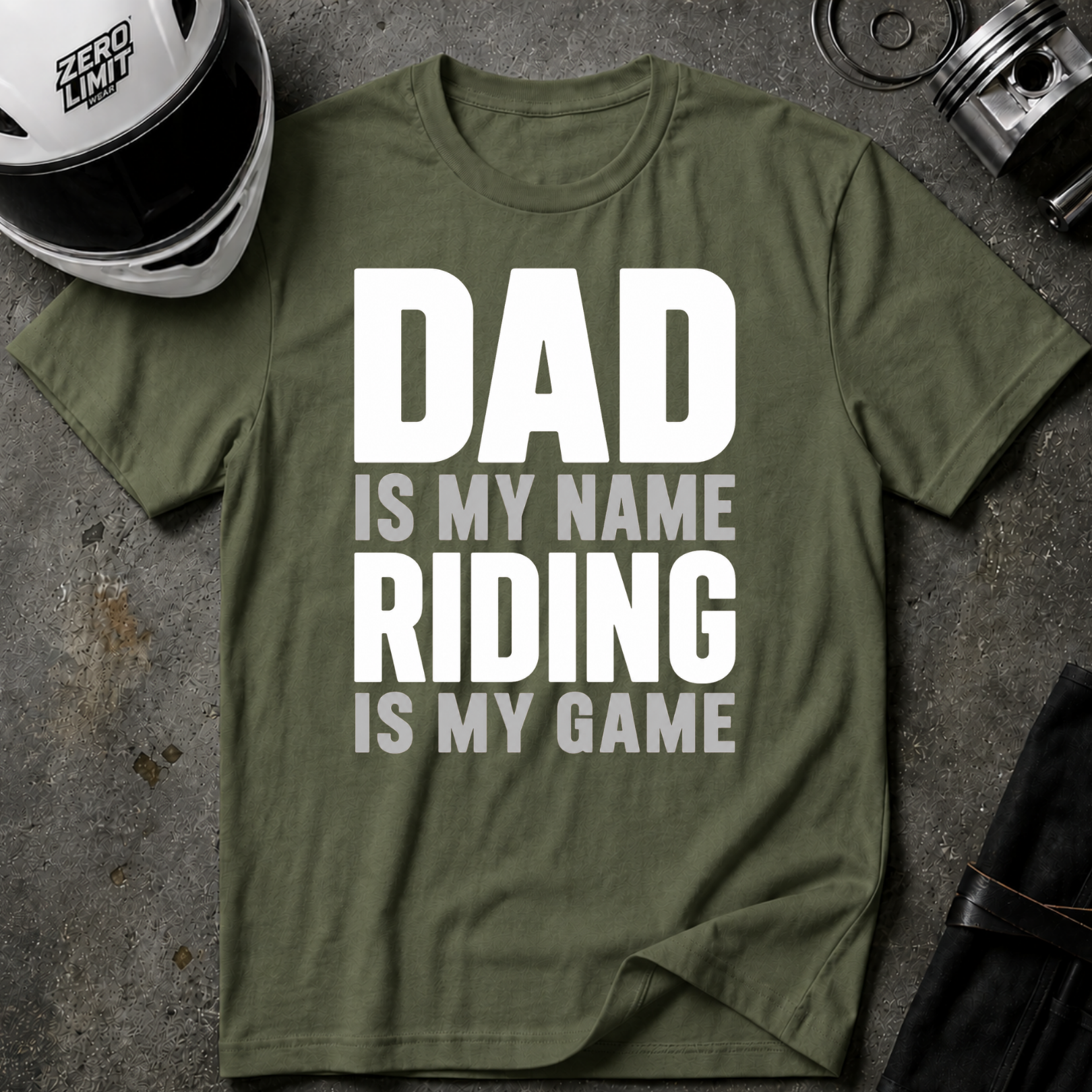 DAD IS THE NAME T-SHIRT