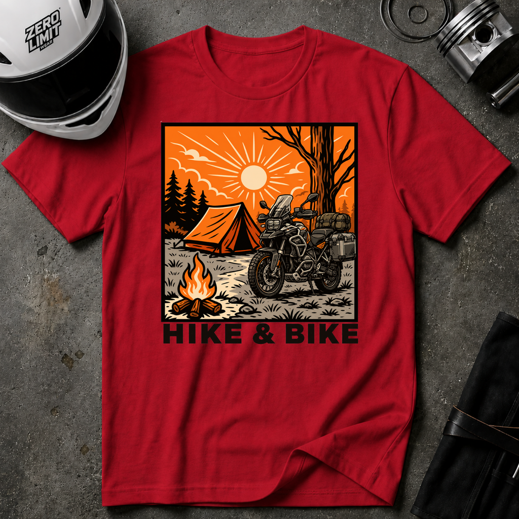 HIKE & BIKE T-SHIRT