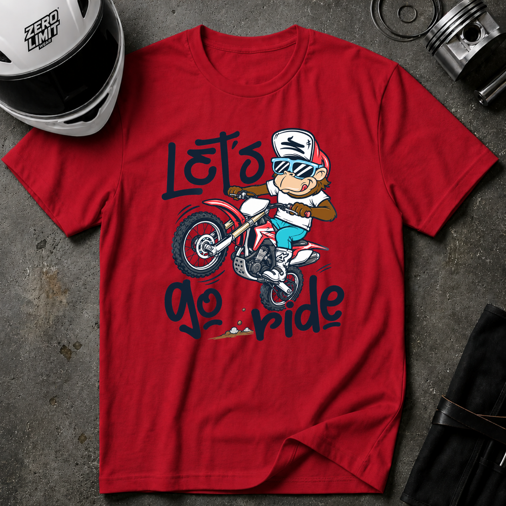 LET'S GO RIDE T-SHIRT