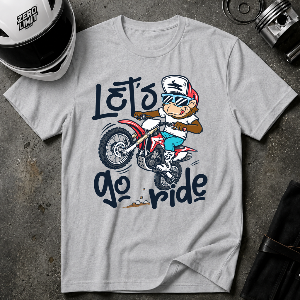 LET'S GO RIDE T-SHIRT