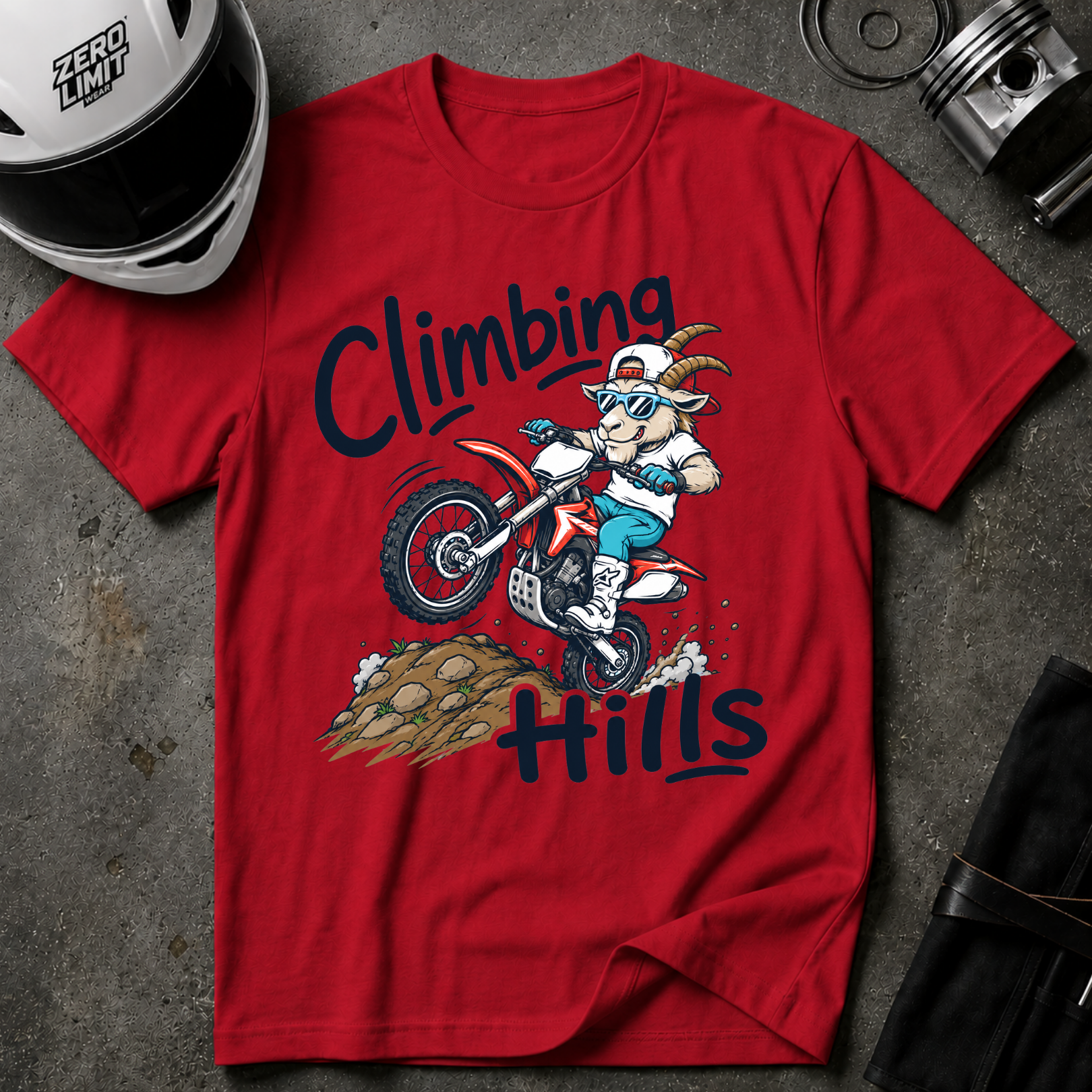 CLIMBING HILLS T-SHIRT