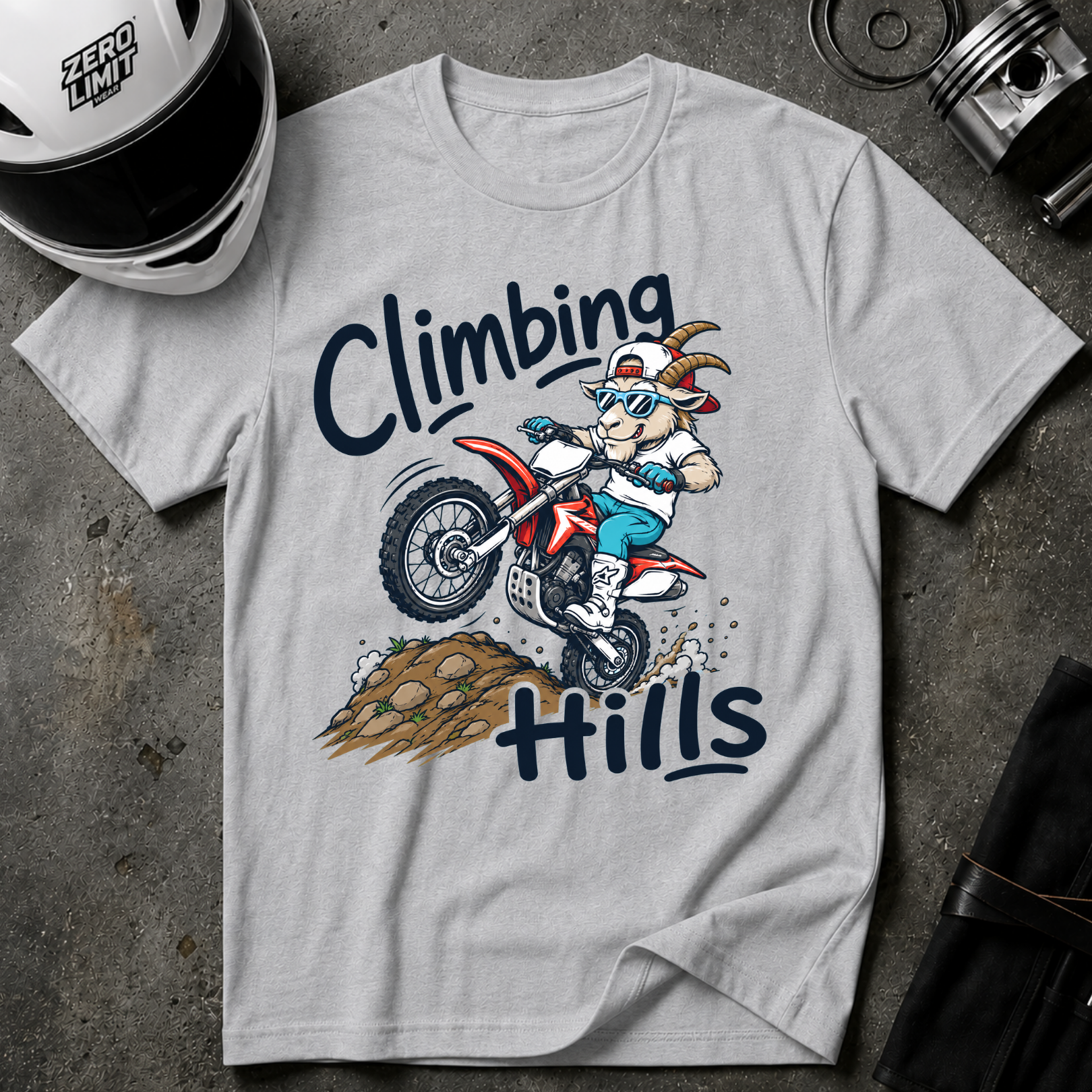 CLIMBING HILLS T-SHIRT