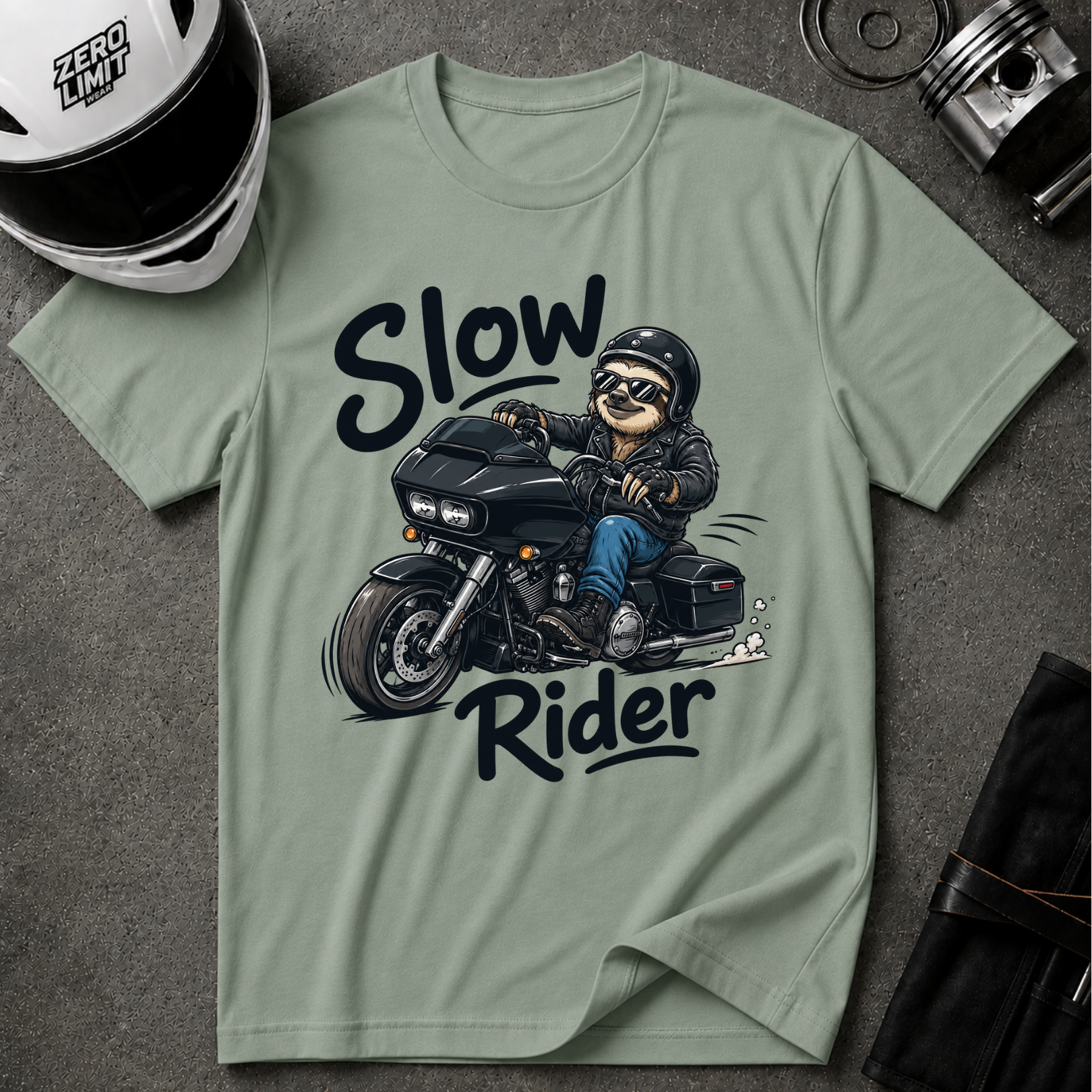 SLOW RIDER T-SHIRT