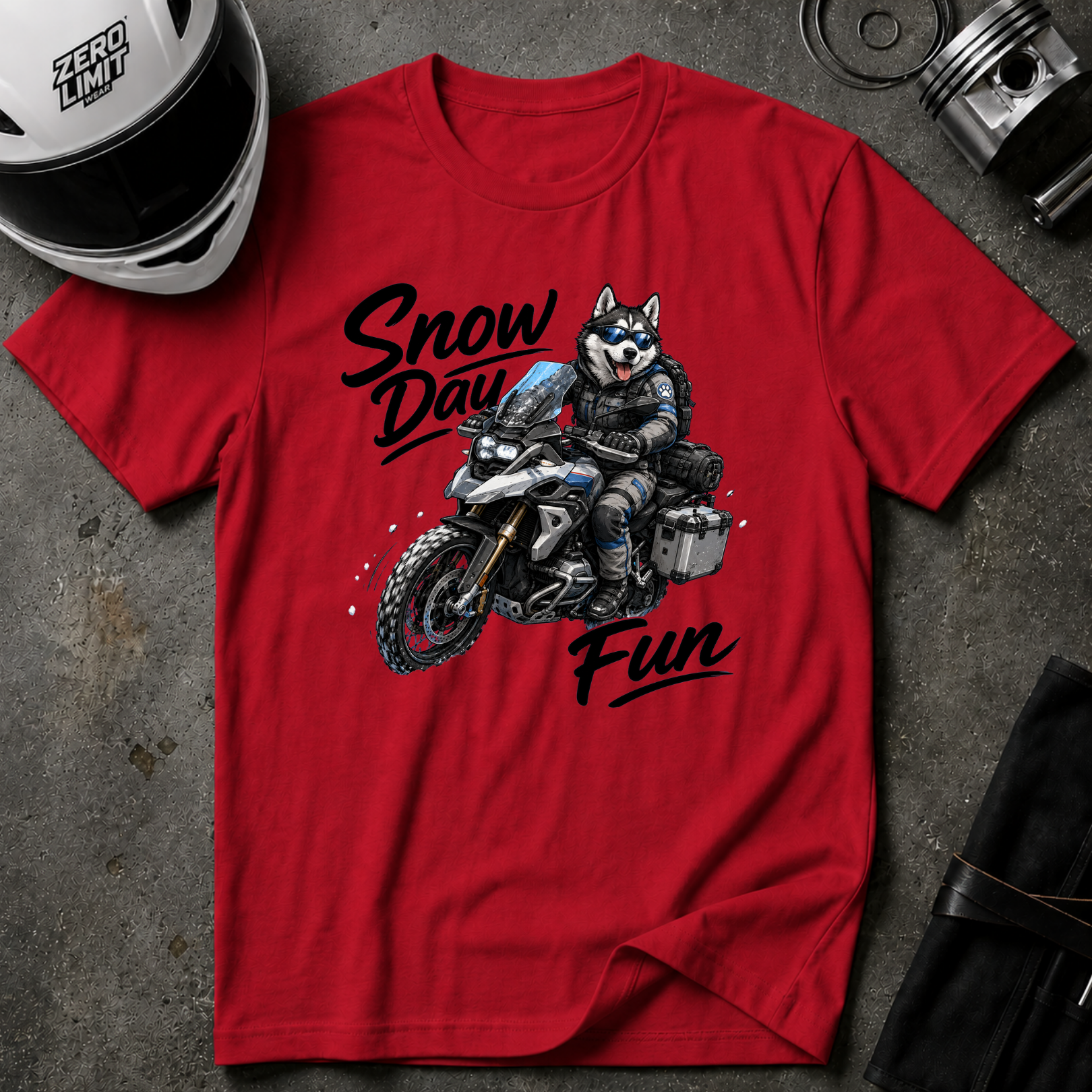 SNOW FUN DAY T-SHIRT