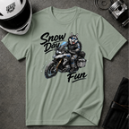 SNOW FUN DAY T-SHIRT