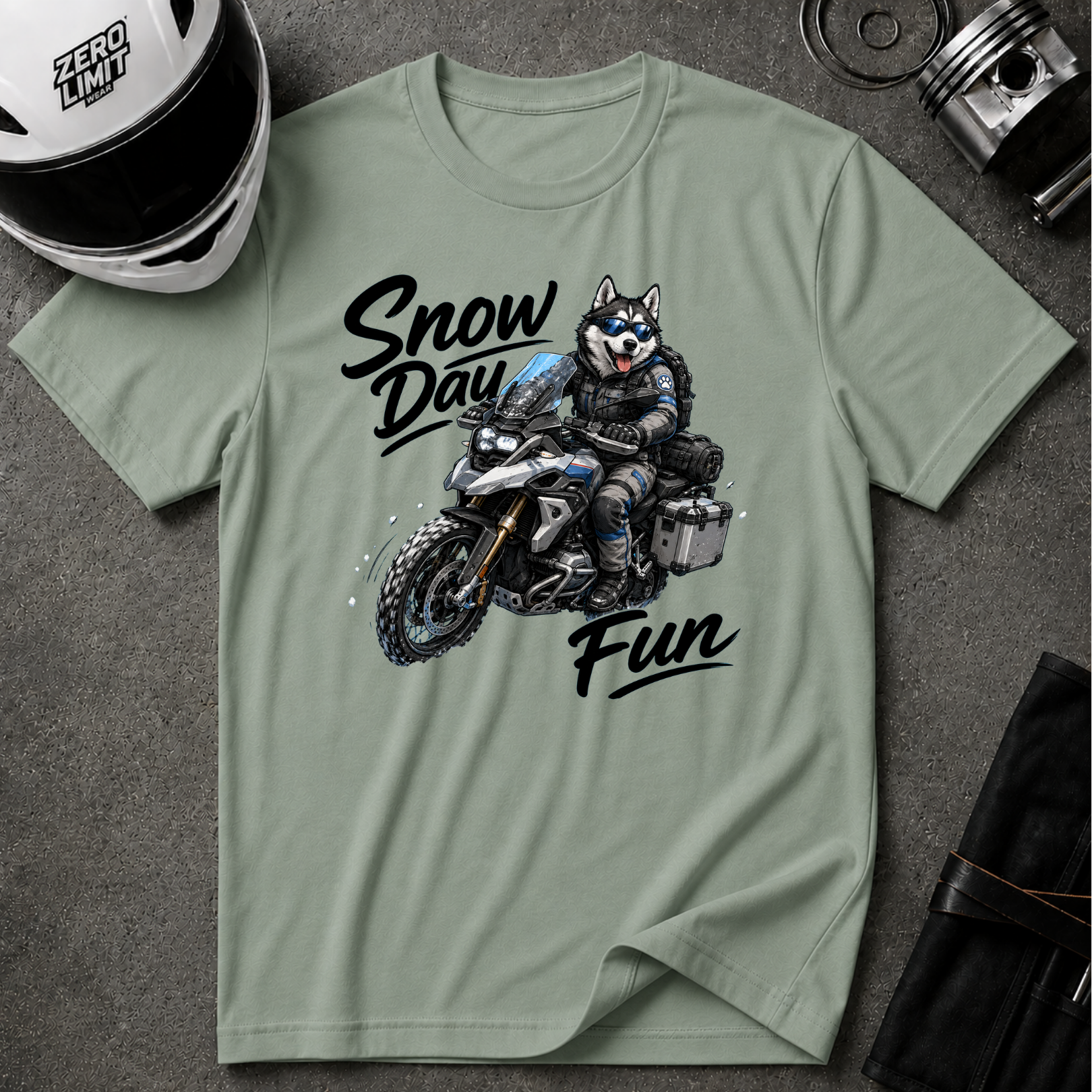 SNOW FUN DAY T-SHIRT