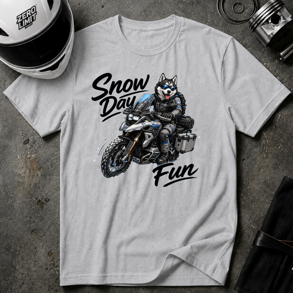 SNOW FUN DAY T-SHIRT
