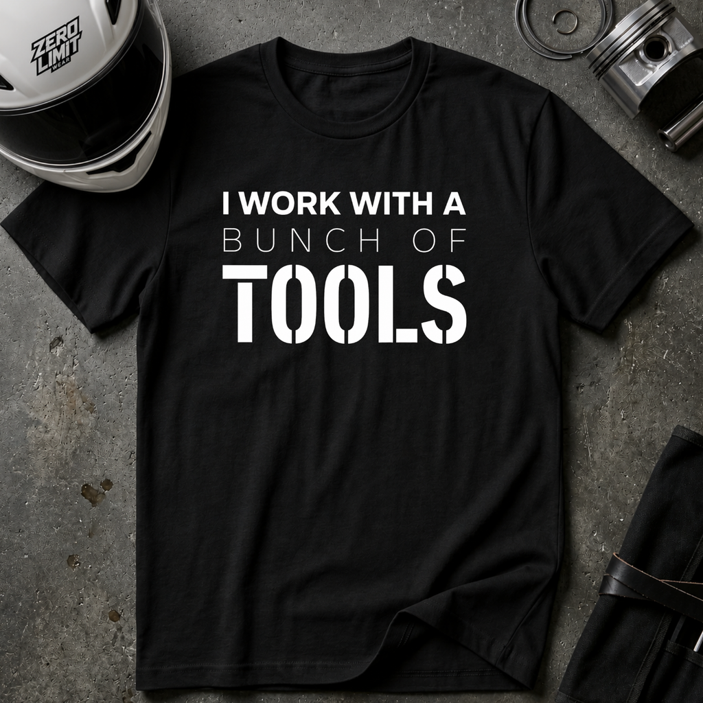 WORK WITH TOOLS T-SHIRT