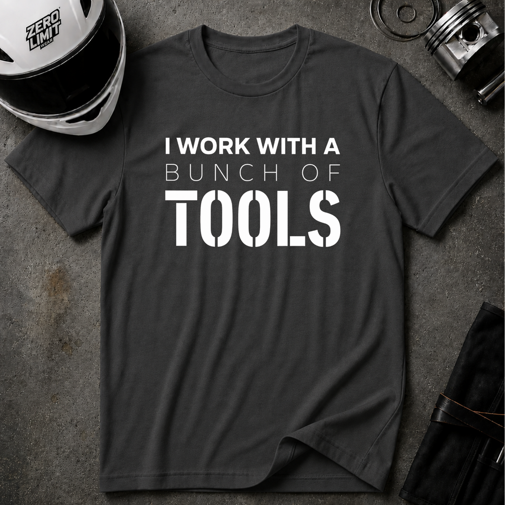 WORK WITH TOOLS T-SHIRT