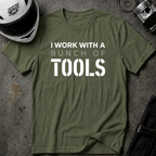 WORK WITH TOOLS T-SHIRT