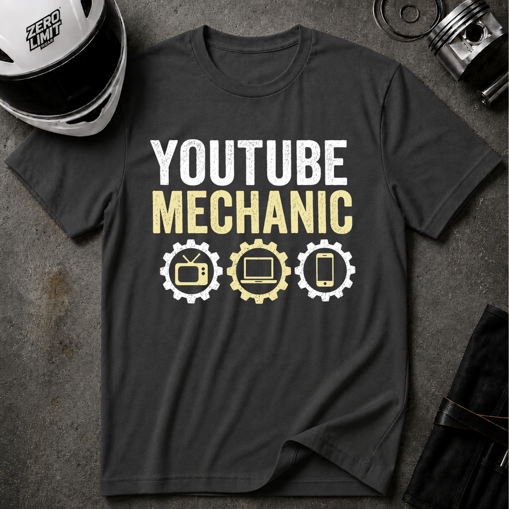 YOUTUBE MECHANIC T-SHIRT
