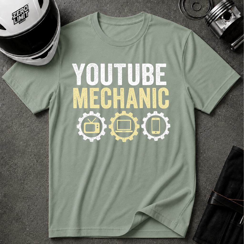 YOUTUBE MECHANIC T-SHIRT