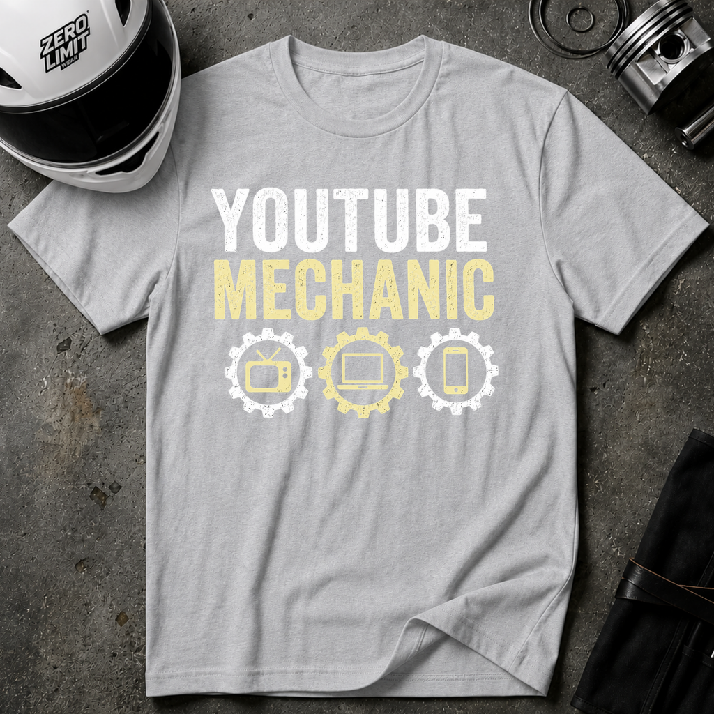 YOUTUBE MECHANIC T-SHIRT