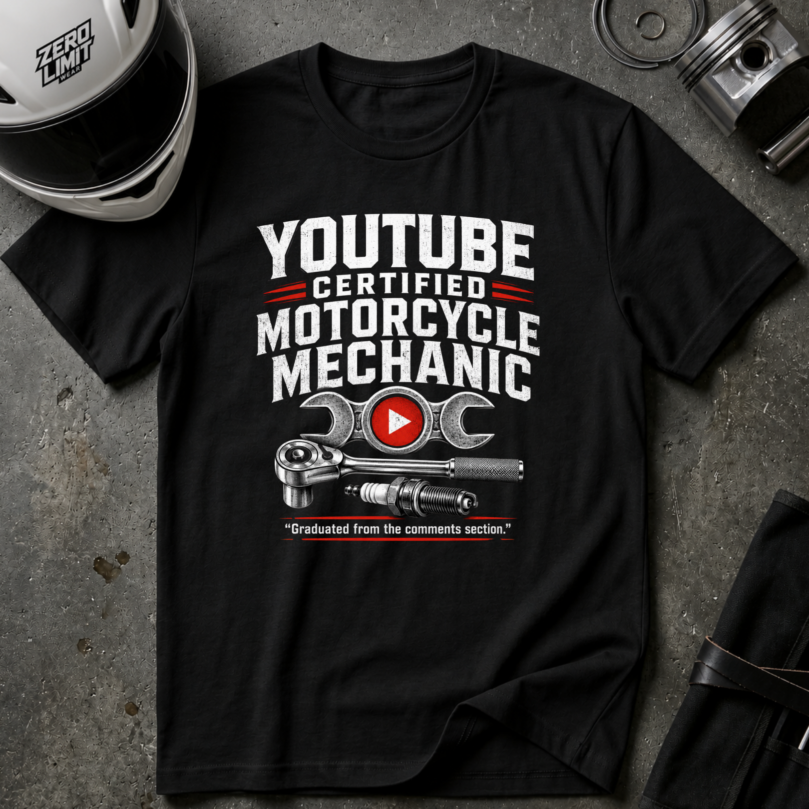 YOUTUBE CERTIFIED T-SHIRT