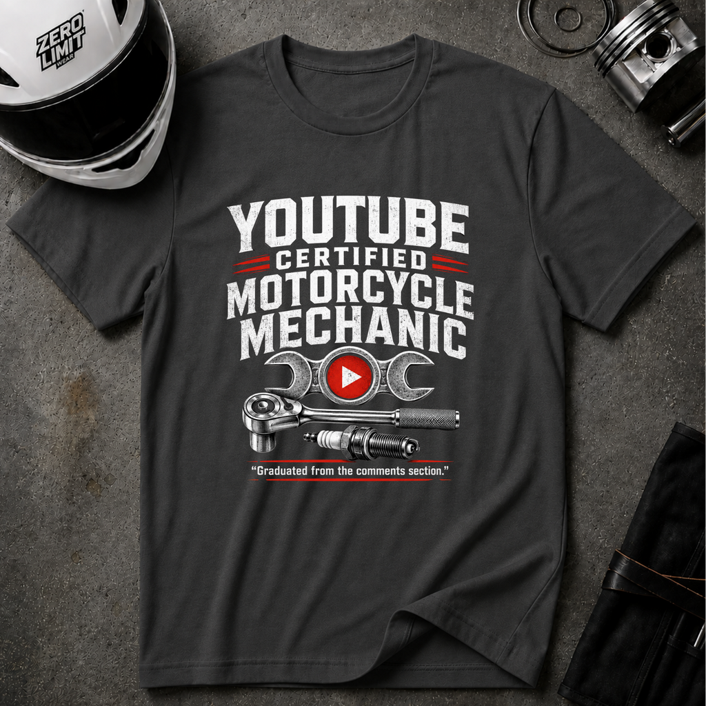 YOUTUBE CERTIFIED T-SHIRT