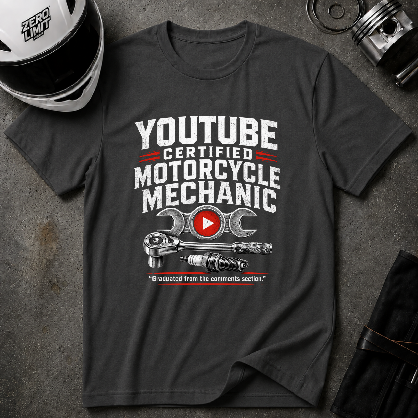 YOUTUBE CERTIFIED T-SHIRT