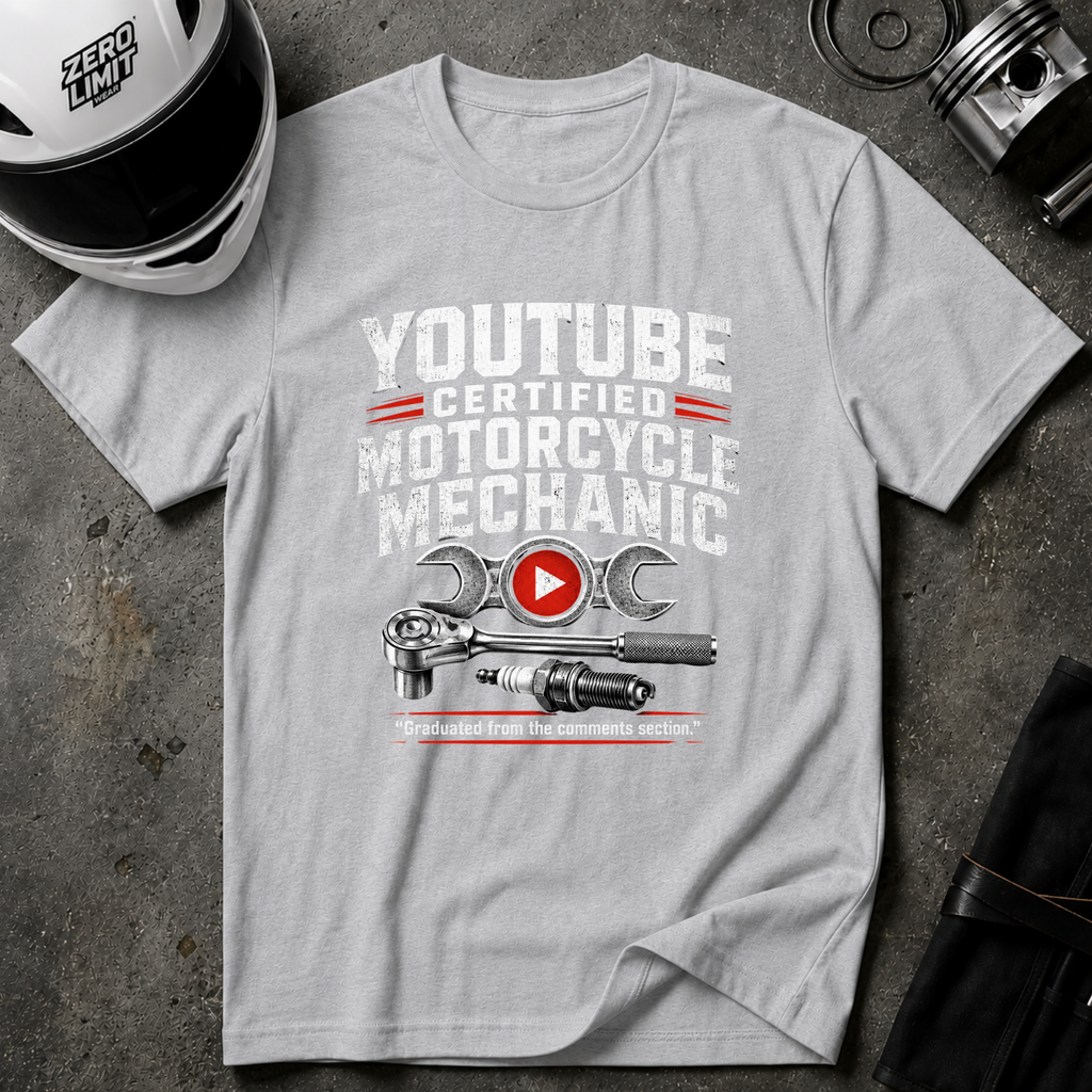YOUTUBE CERTIFIED T-SHIRT