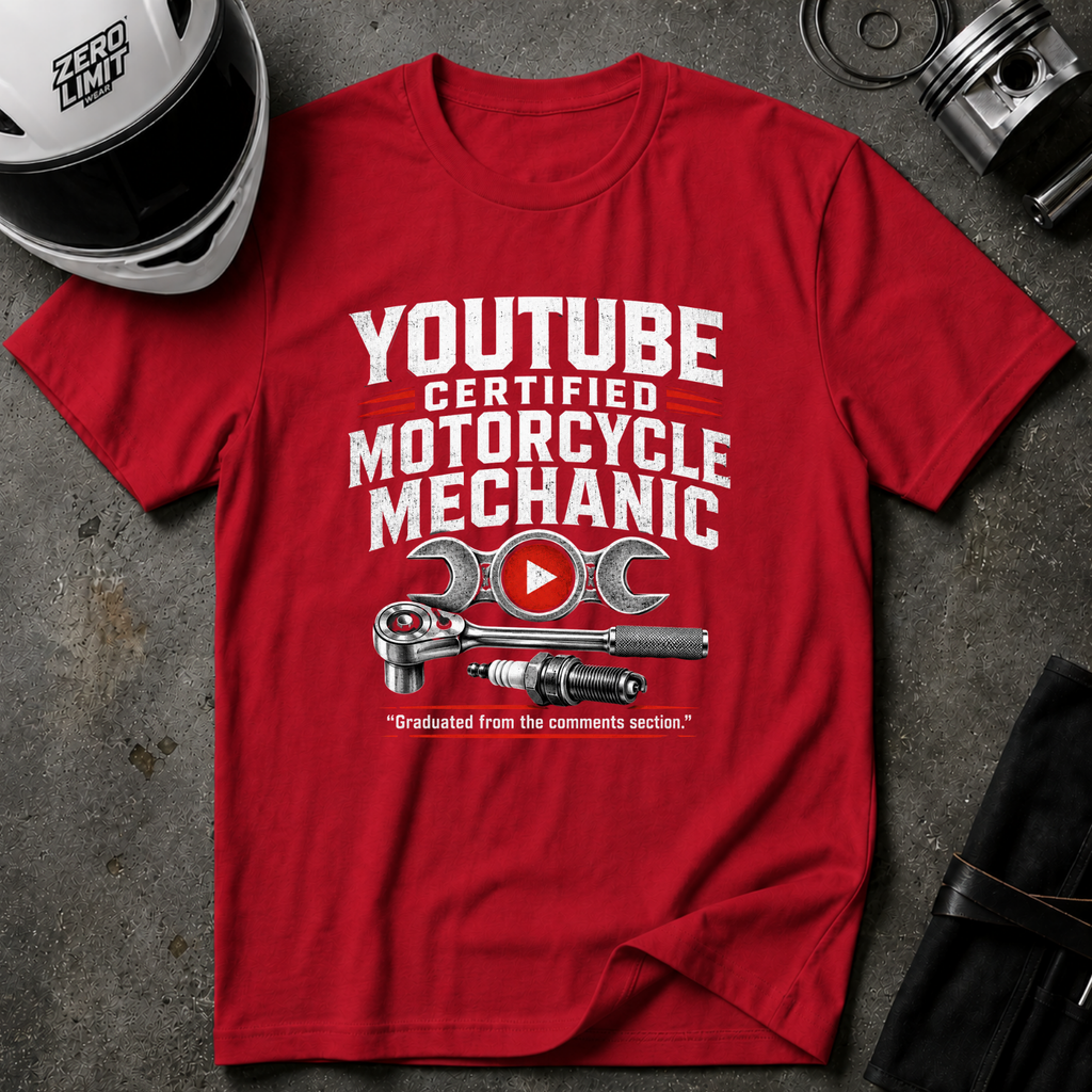YOUTUBE CERTIFIED T-SHIRT