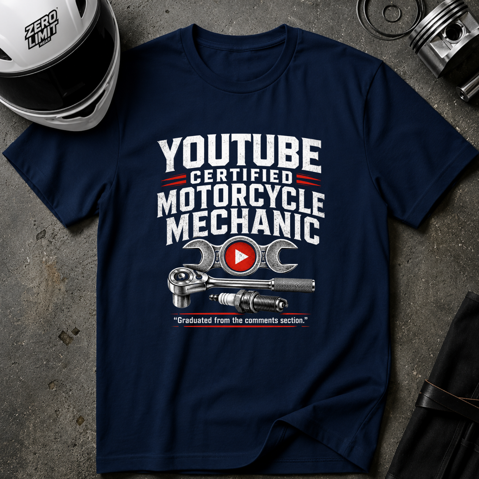 YOUTUBE CERTIFIED T-SHIRT