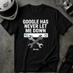 GOOGLE HAS NEVER T-SHIRT