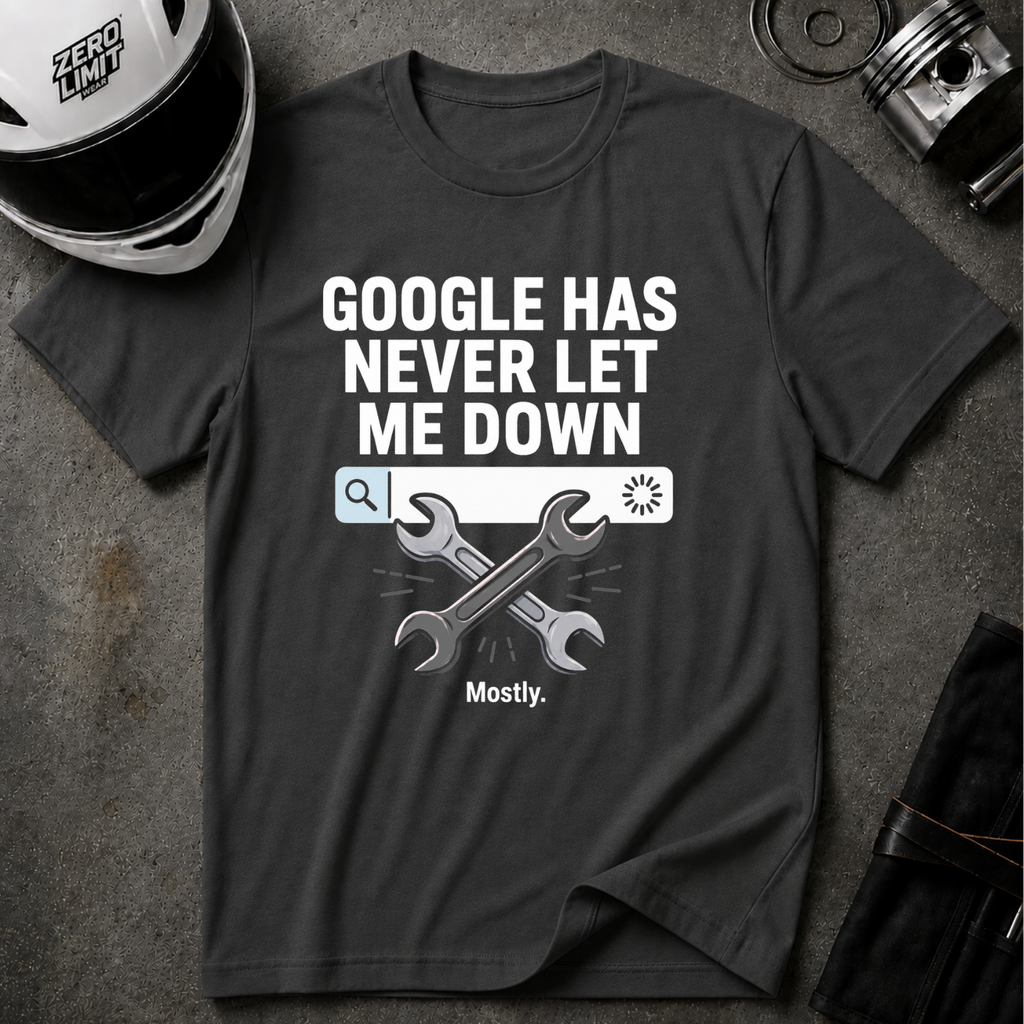 GOOGLE HAS NEVER T-SHIRT