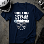 GOOGLE HAS NEVER T-SHIRT