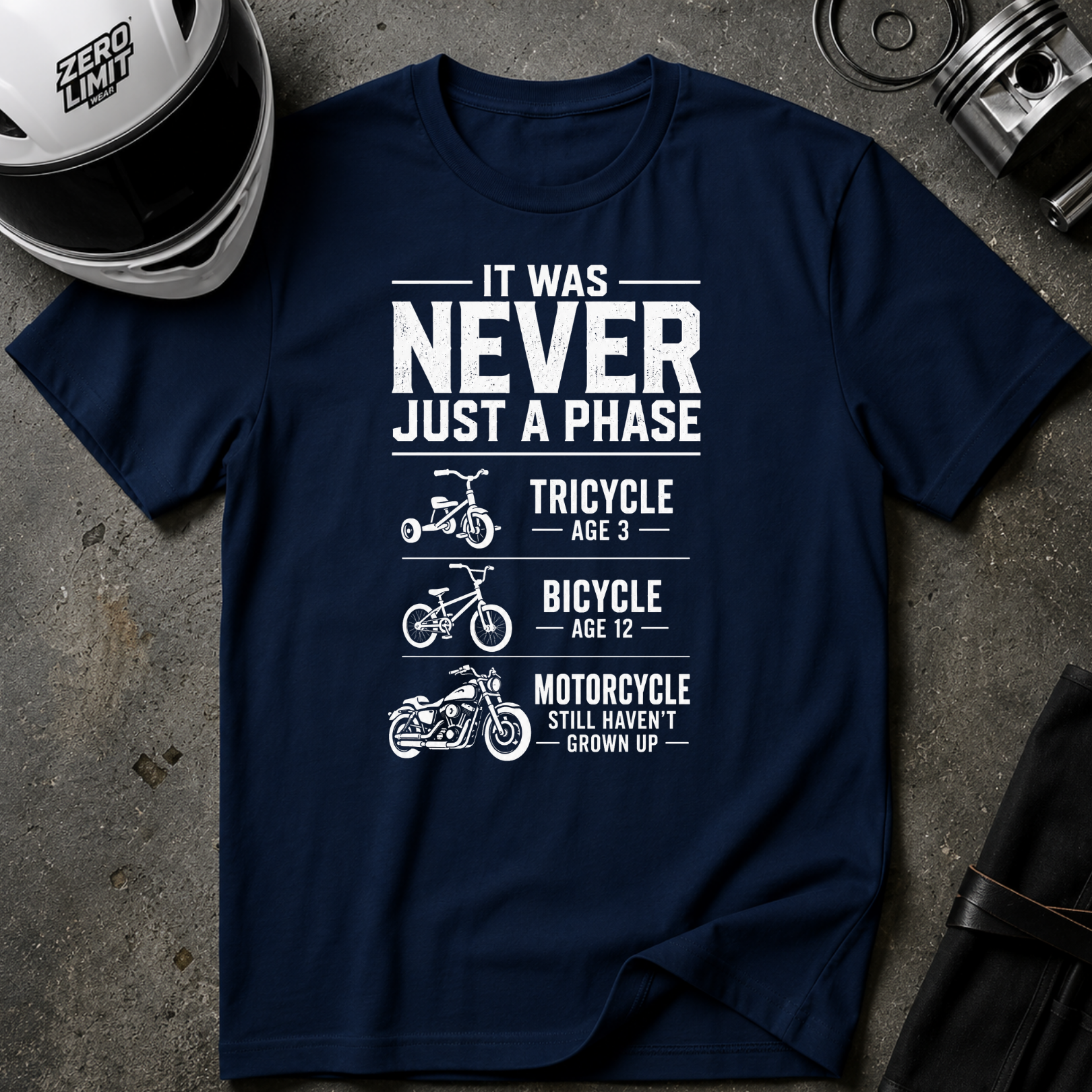 NEVER A PHASE T-SHIRT