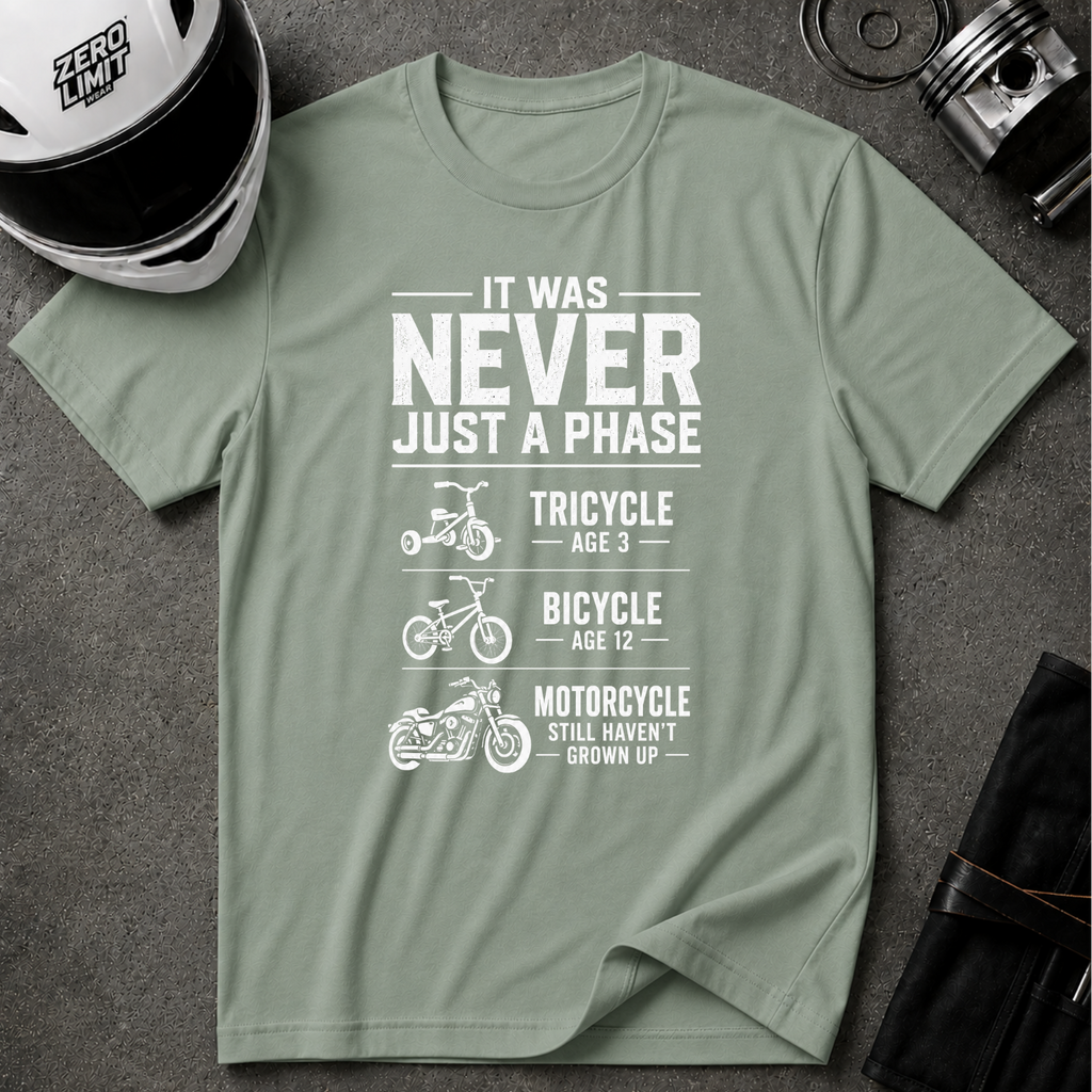 NEVER A PHASE T-SHIRT