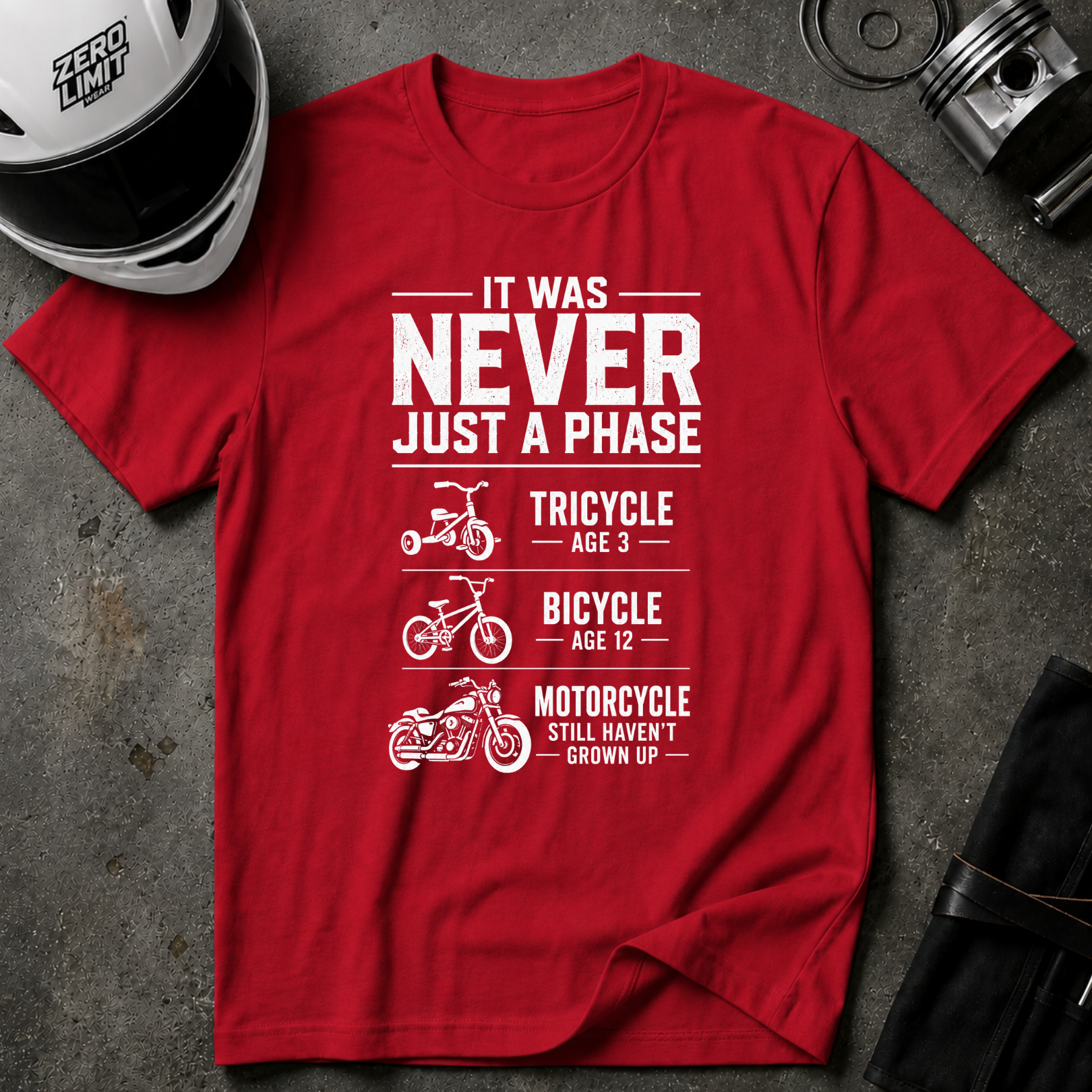 NEVER A PHASE T-SHIRT