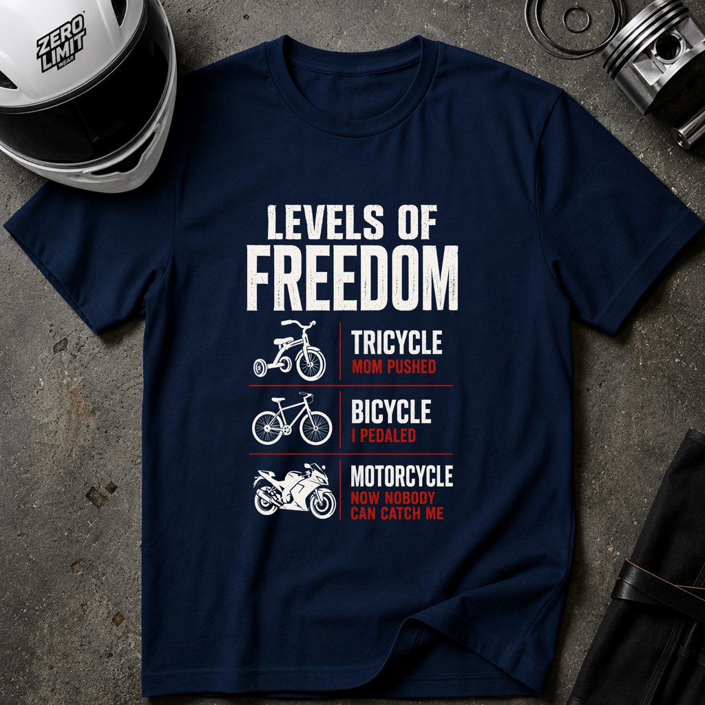 LEVELS OF FREEDOM T-SHIRT