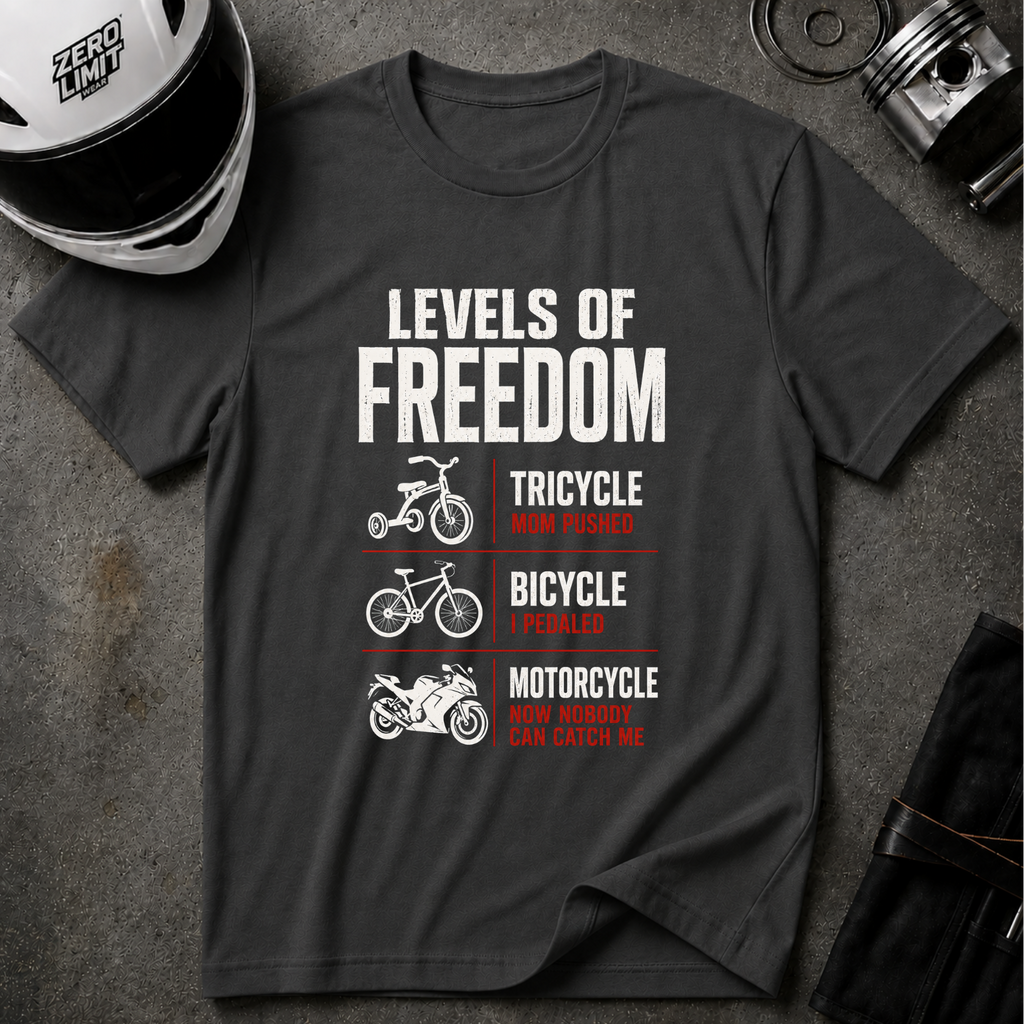 LEVELS OF FREEDOM T-SHIRT