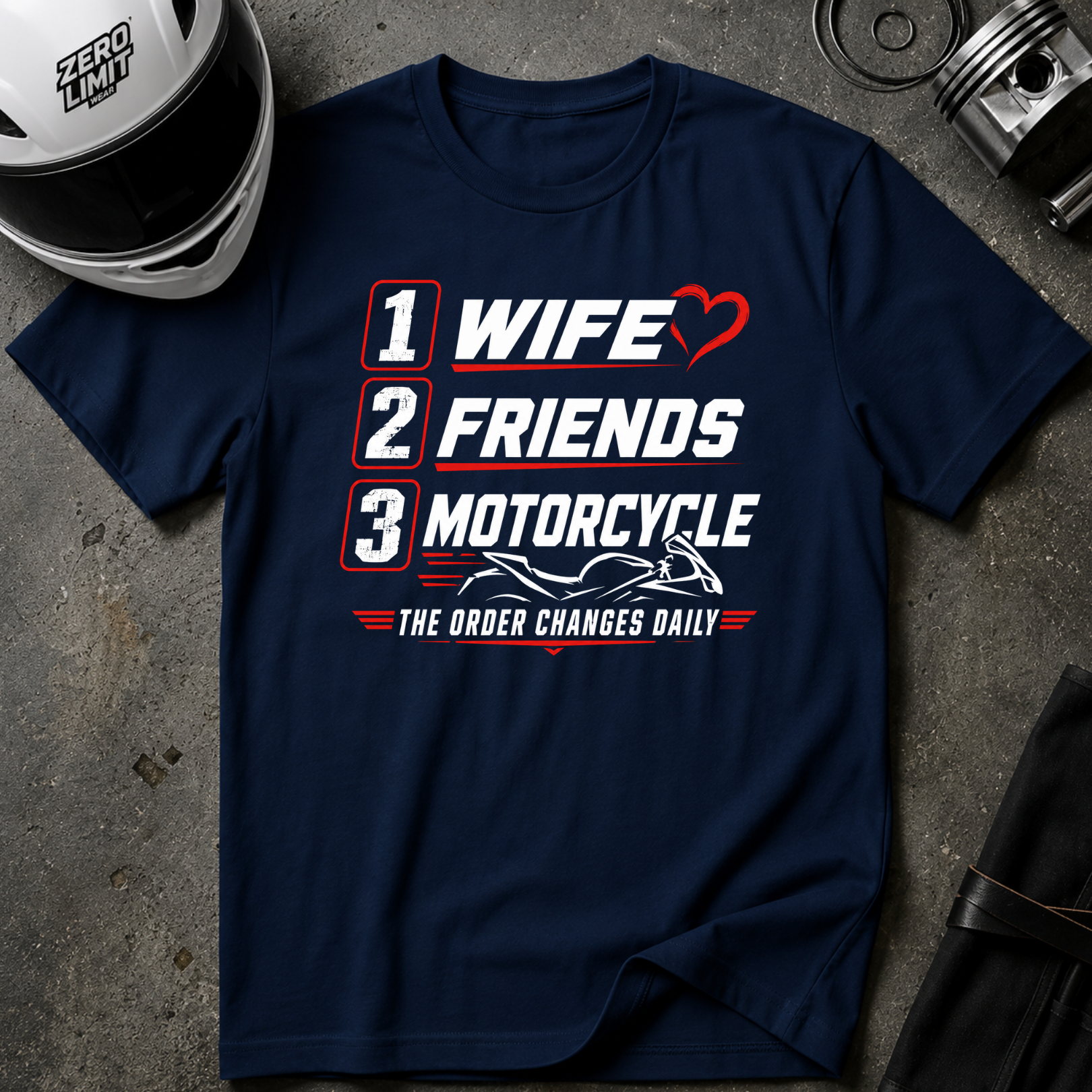 ORDER OF IMPORTANCE T-SHIRT