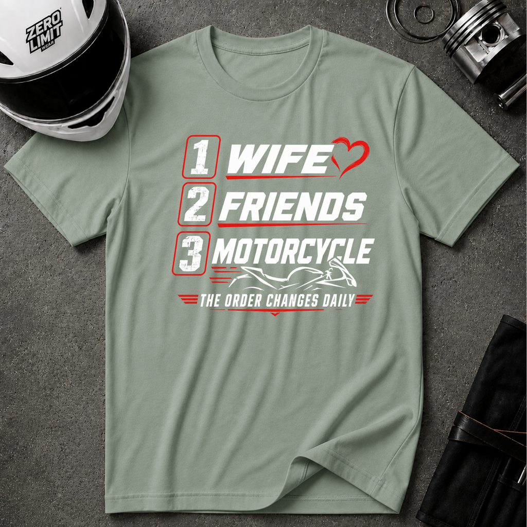 ORDER OF IMPORTANCE T-SHIRT
