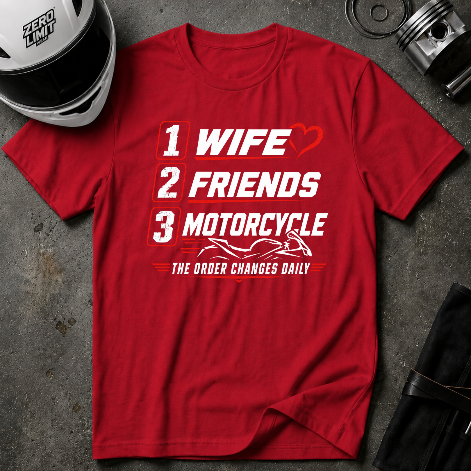 ORDER OF IMPORTANCE T-SHIRT