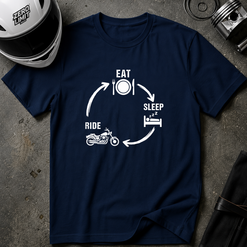 EAT, SLEEP, CRUISE T-SHIRT
