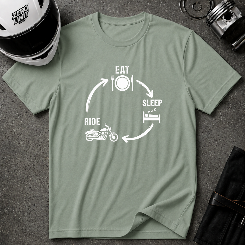 EAT, SLEEP, CRUISE T-SHIRT