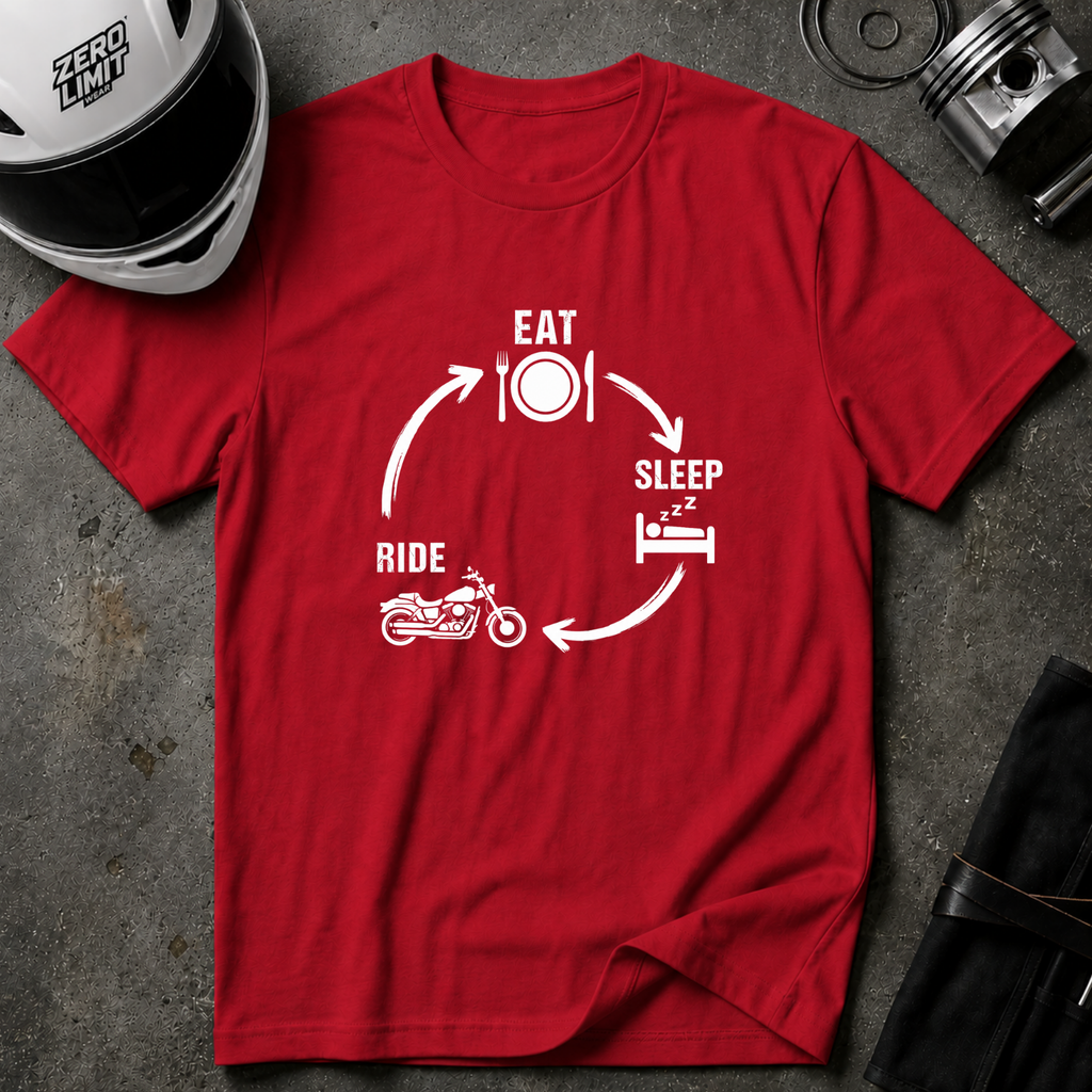 EAT, SLEEP, CRUISE T-SHIRT